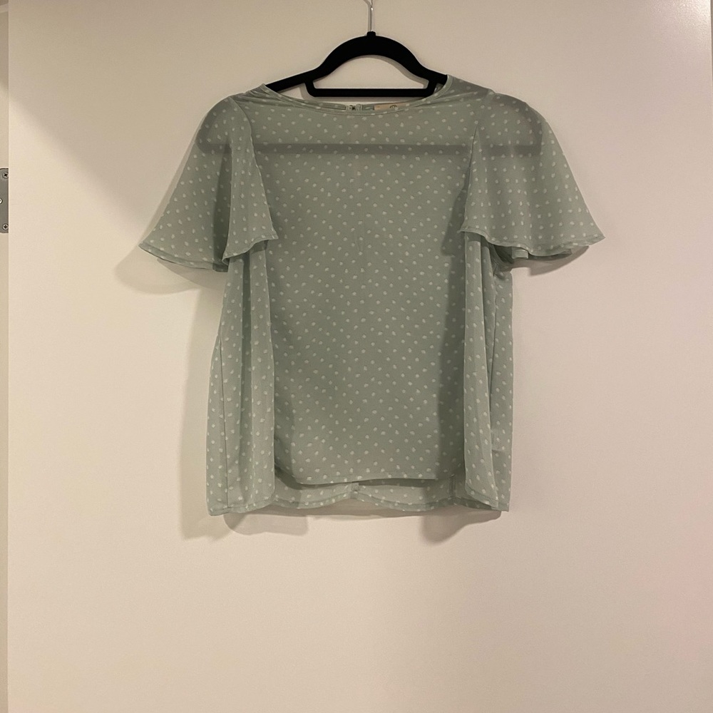Flowy & Airy Polka Dot Top